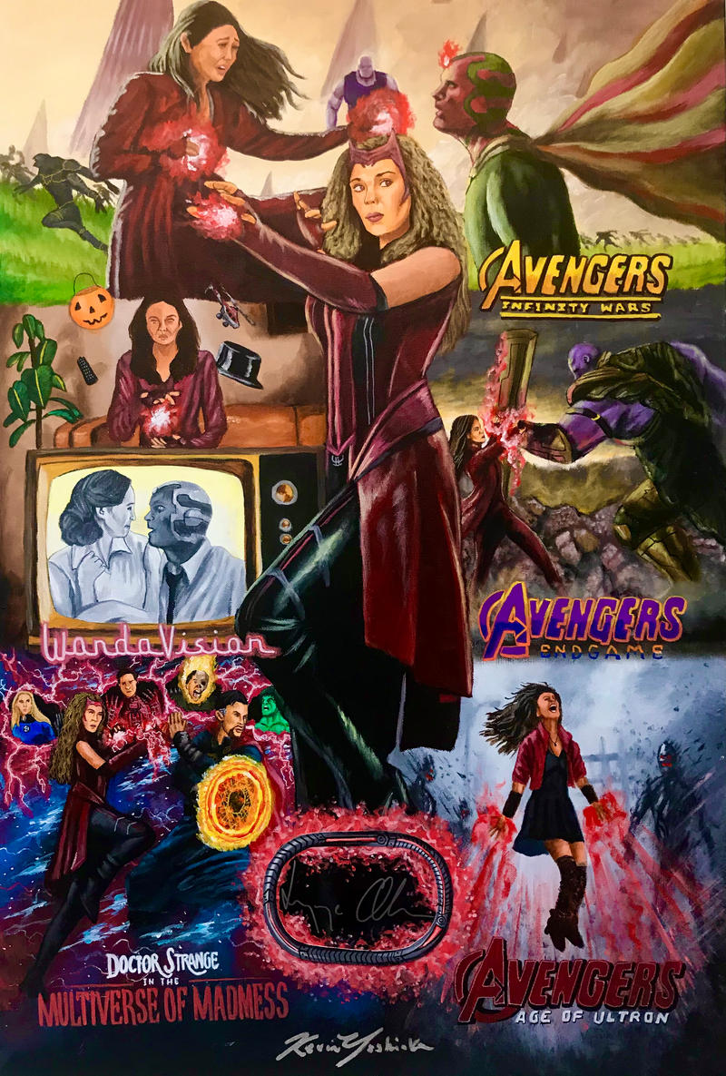 Wanda Maximoff The Scarlet Witch By Whatevah32 On Deviantart