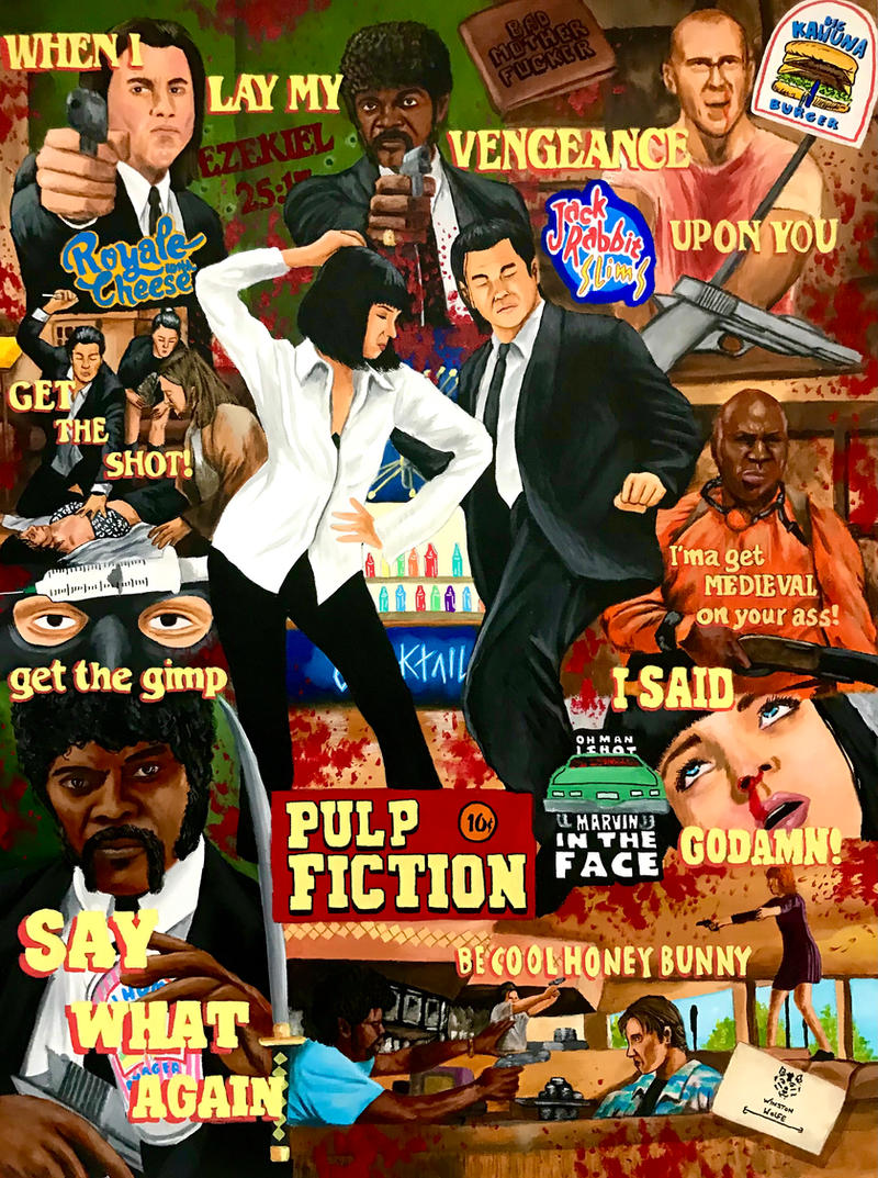 Deviantart Fiction Pulp Fiction by whatevah32 on DeviantArt