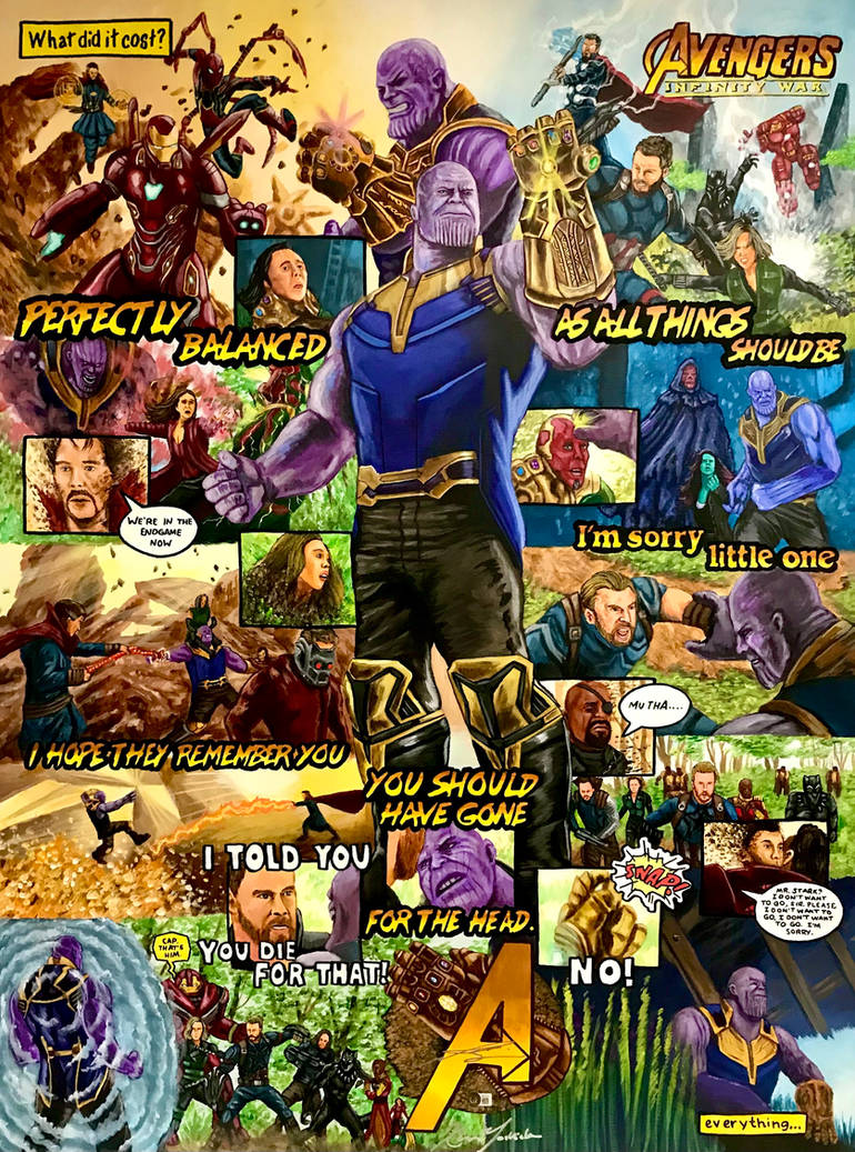 Infinity War By Whatevah32 On DeviantArt