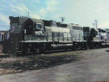 NS GP38AC 4105 Unknown Date