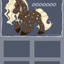 Cartoon horse premade