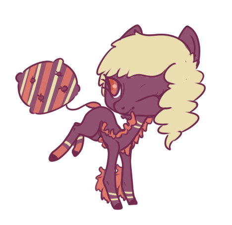 Cushion pony adopt auction. - clossed-