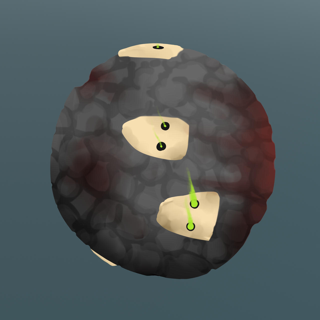 Bowler Monster Masked Boulder Monster by SirJamesFanciest on DeviantArt