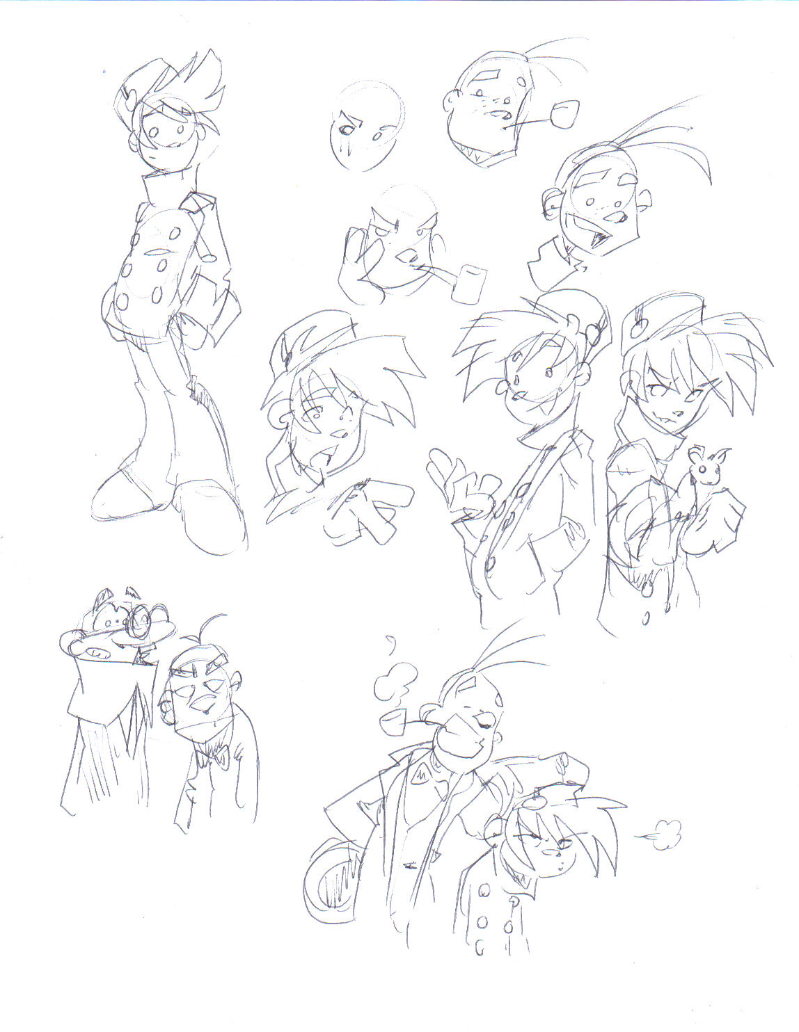 Some sketches of Spirou