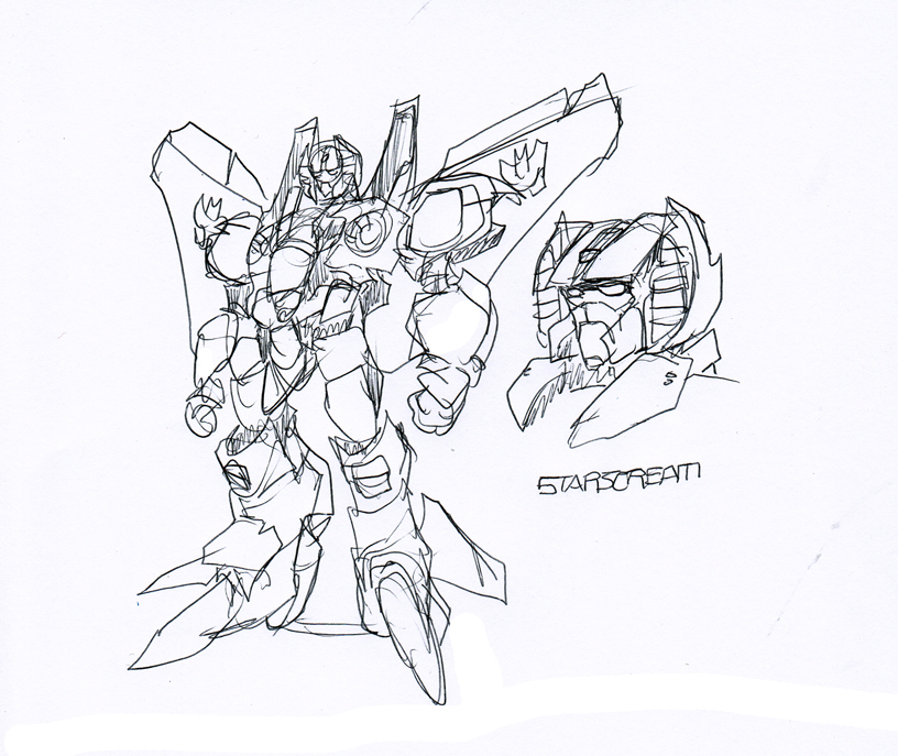 My Movie Starscream sketch