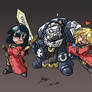 Chibi Ultramarine and Sisters