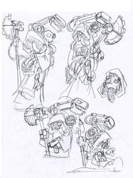 More Mechanicus Sketches