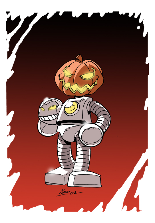 Pumpkin Robot