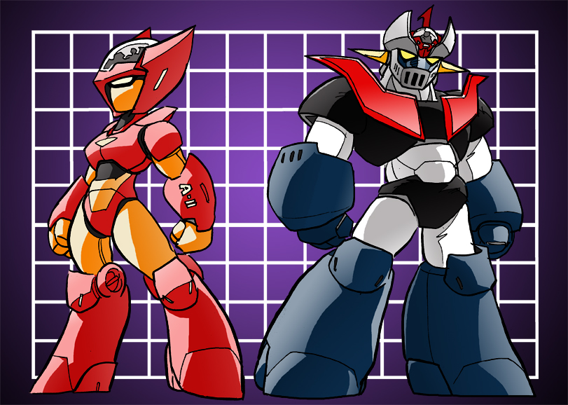 Micro Styled Mazinger Bots by NachoMon