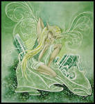 Green Tourmaline by orafaerygirl