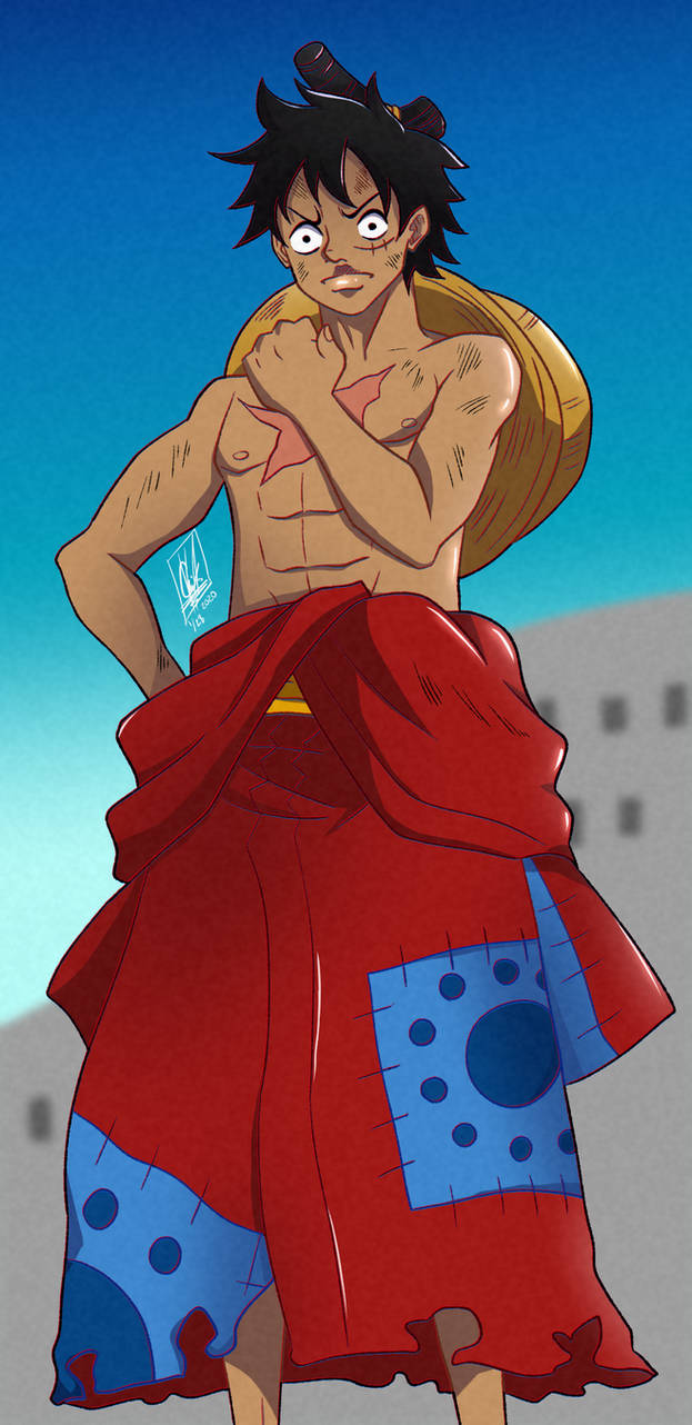 Wano Luffy By Spice Buns On DeviantArt wano-luffy-by-spice-buns-on-deviantart