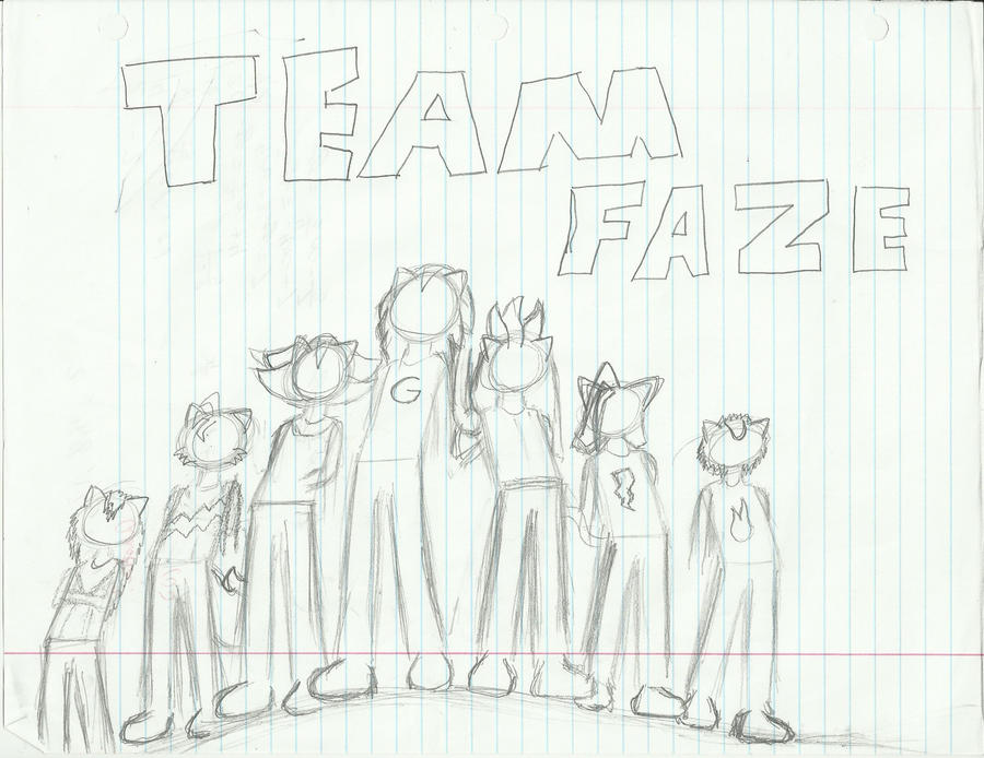 team faze (sketch) by sonicdehog on DeviantArt
