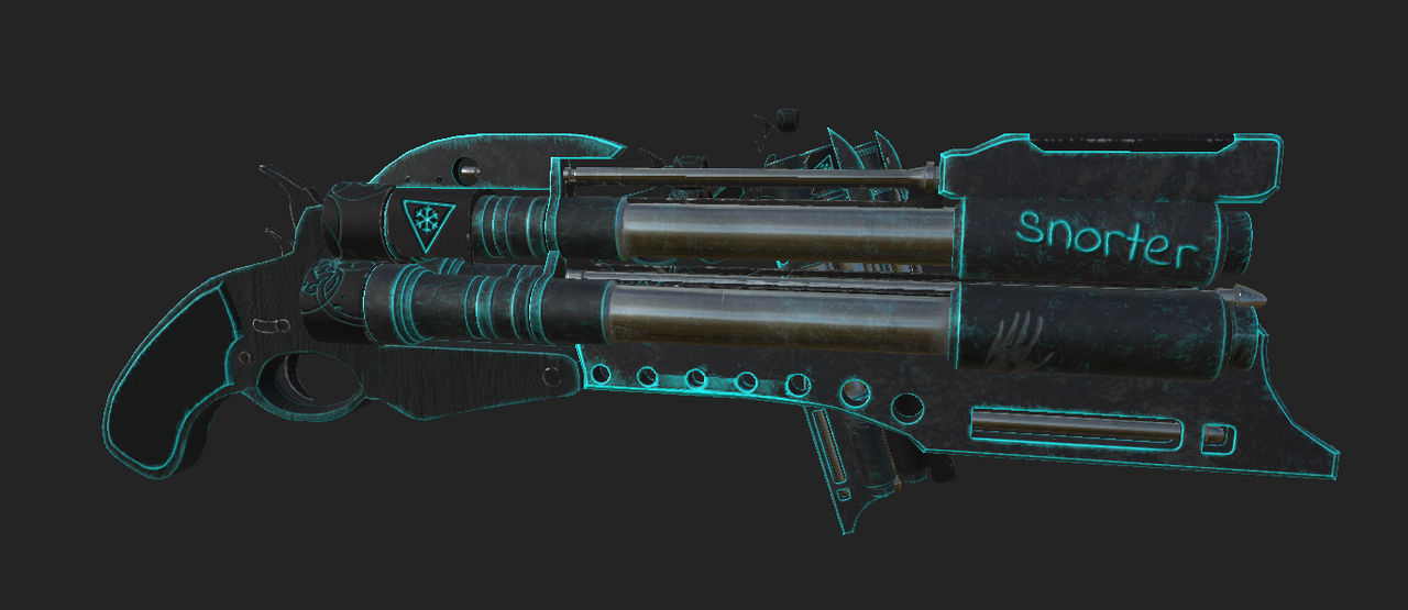 Tri Weapon Tri-barreled weapon by DeerStag on DeviantArt