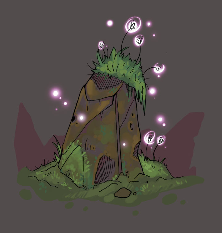 Magic Stones Deviantart Magic stone illustration by Vestele on DeviantArt