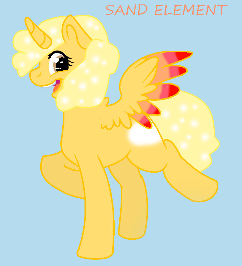 Sand element by theshadowpony357 on DeviantArt