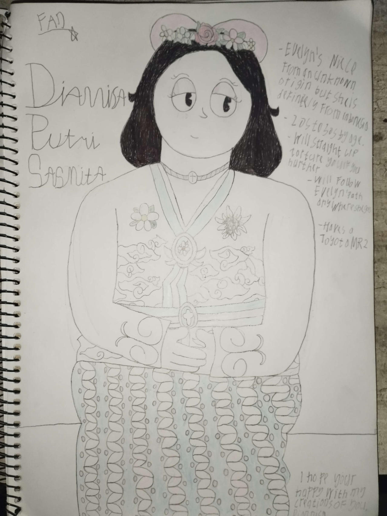Diannisa Rofida Diannisa P. Sasmita (OC) by StreetRacerWakko on DeviantArt