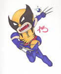 ::marker:: Baby Wolverine by firebladecatcalie