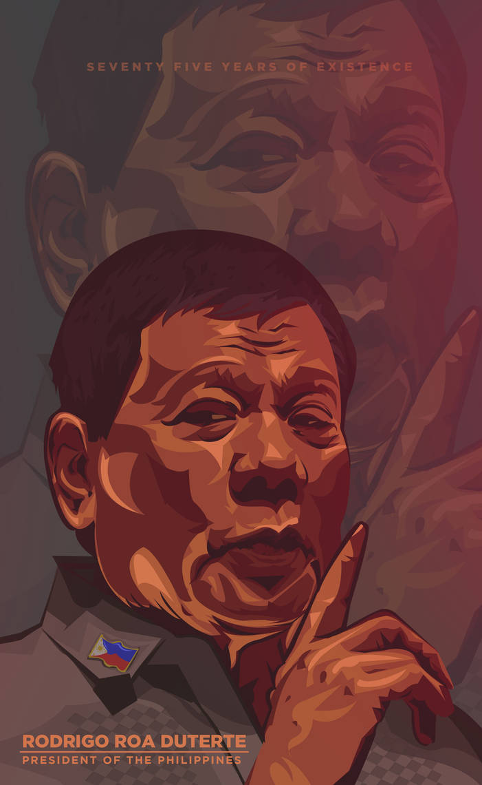 Duterte Lettering Pres. Rodrigo Duterte by ObrahniSohn on DeviantArt