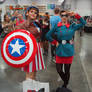 Genderbender Captain America and Bucky