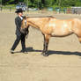 Pazazz and I in showmanship