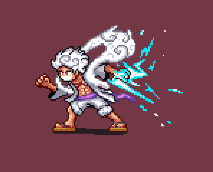 Luffy 5 GEAR Pixel Art By KrisWay222 On DeviantArt luffy-5-gear-pixel-art-by-krisway222-on-deviantart