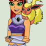 Starfire and Flareon