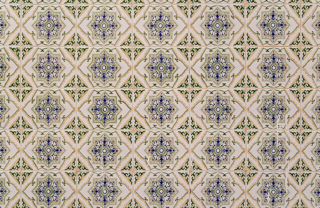 Ornate Tiles Texture 02