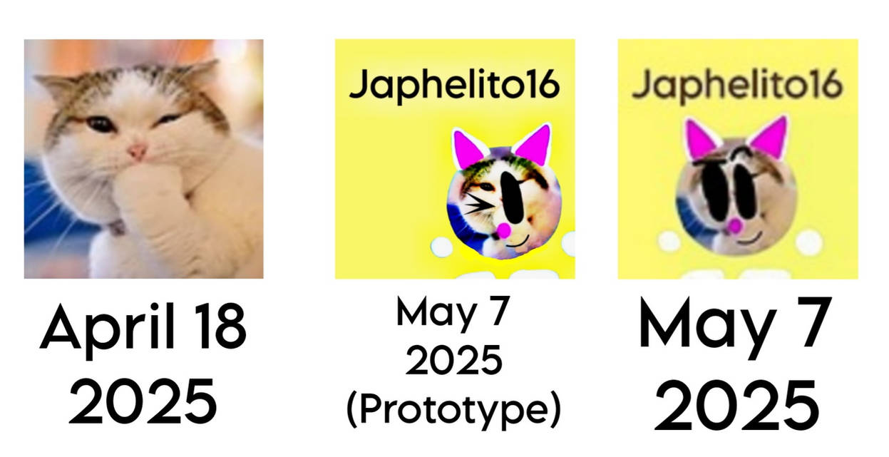 Evolution Of My PFP by Japhelito16 on DeviantArt