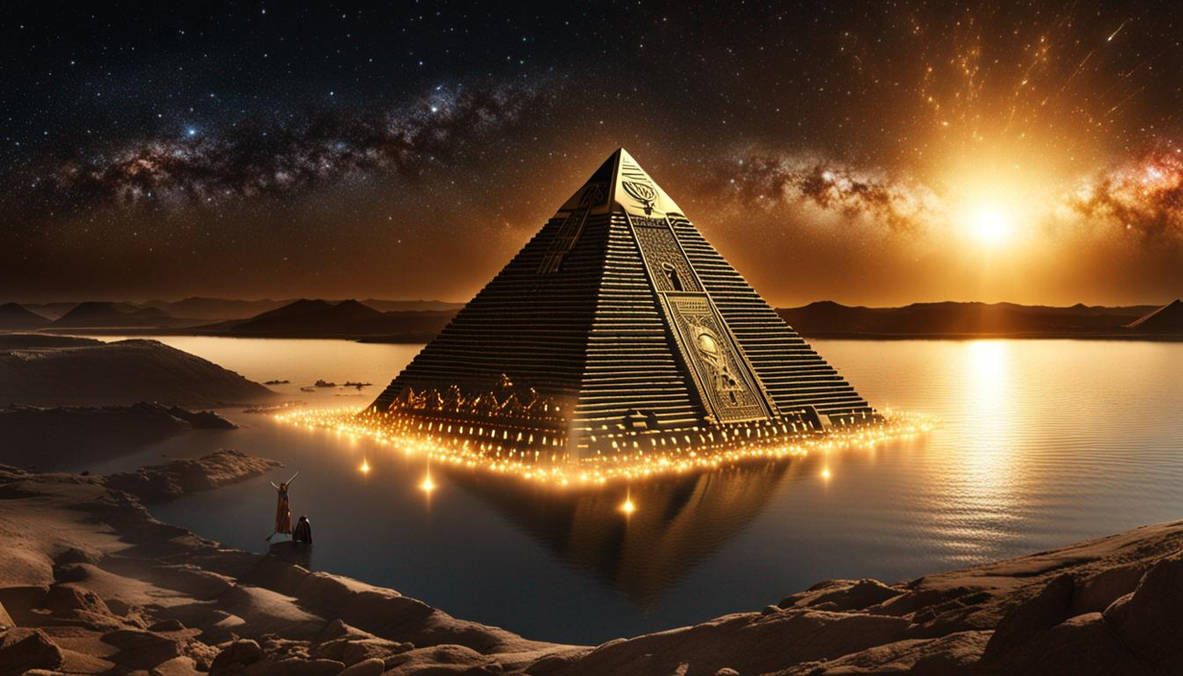 Pyramid of ancient Kemet: by Horakhty-Tutankhamun on DeviantArt