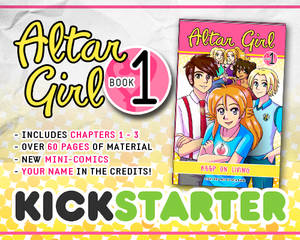 ALTAR GIRL - BOOK 1 - KICKSTARTER LAUNCH !!