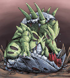 - Evolution of Tyranitar -