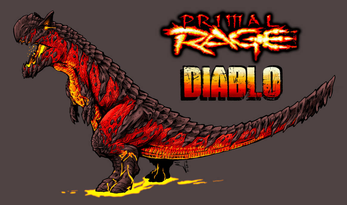 Primal Rage - DIABLO by EV-ARTWORK on DeviantArt