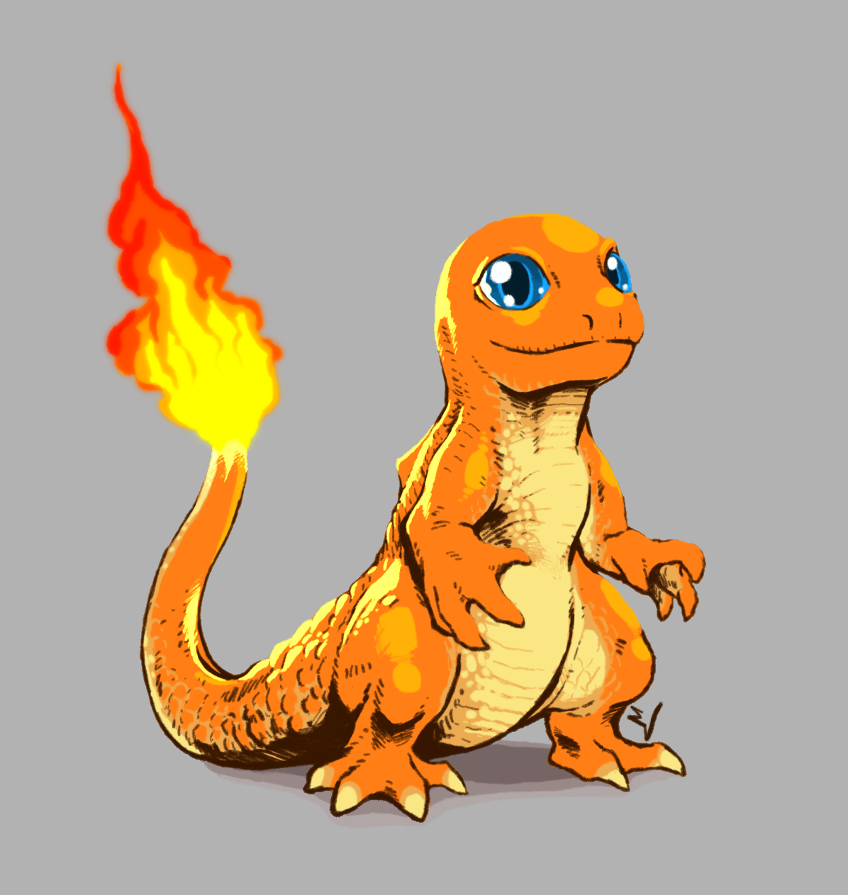 Pokemon Charmander by EV ARTWORK on DeviantArt