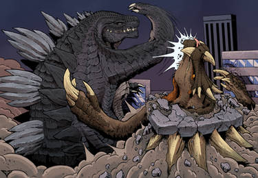 Godzilla vs Anguirus