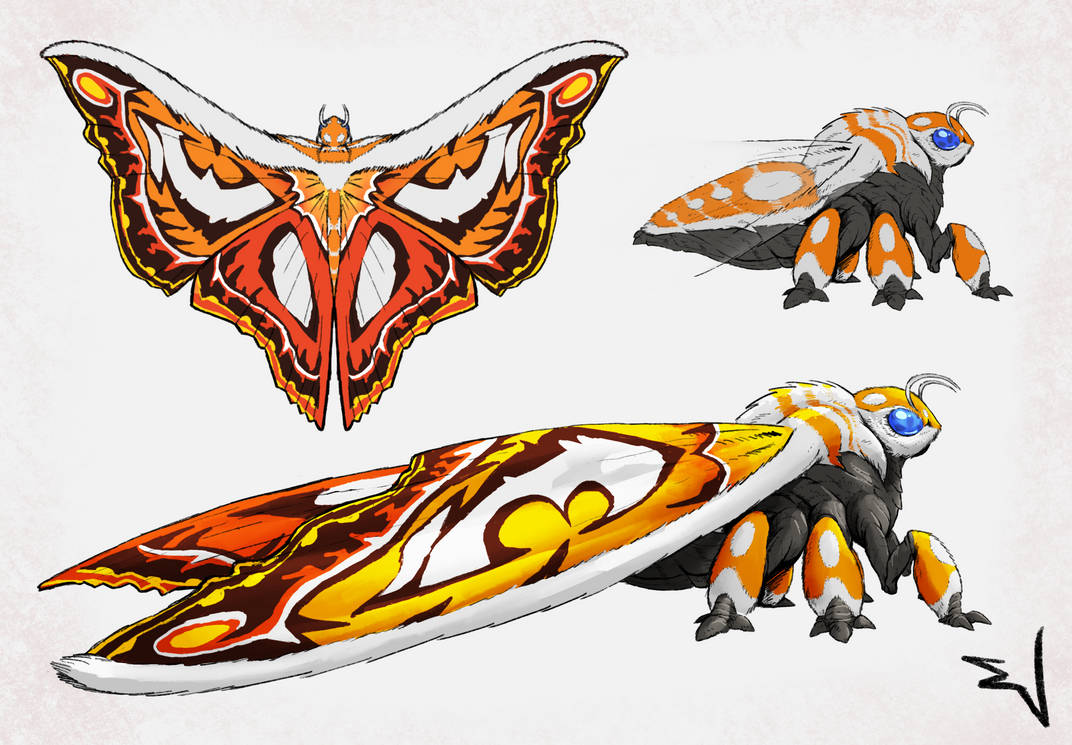 Godzilla Absolute - Mothra by EV-ARTWORK on DeviantArt