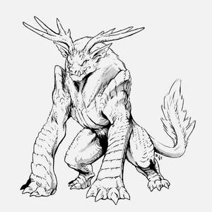 Concepts - Horned Beast