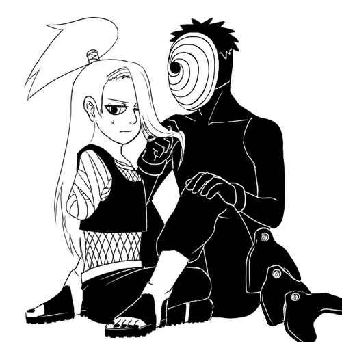 Tobi and Deidara