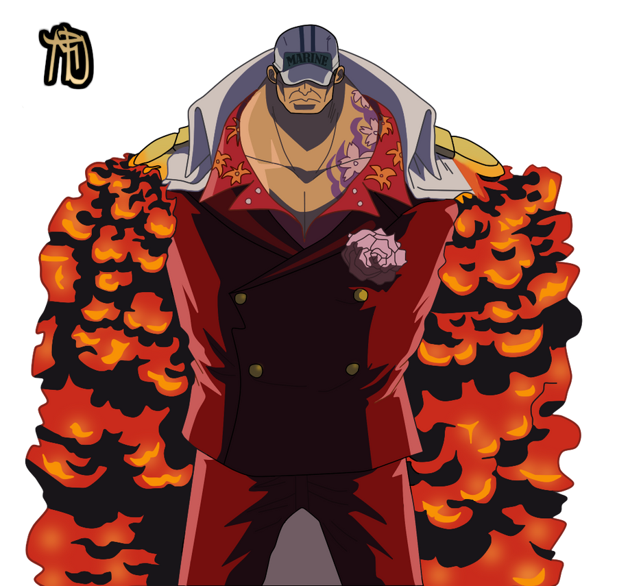 Akainu by MDA on DeviantArt