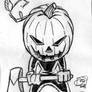 Pumpkin Guy Sketch