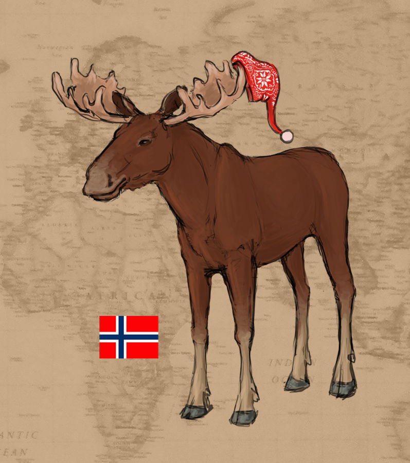 The World as Animals: Norway by thetourist93 on DeviantArt
