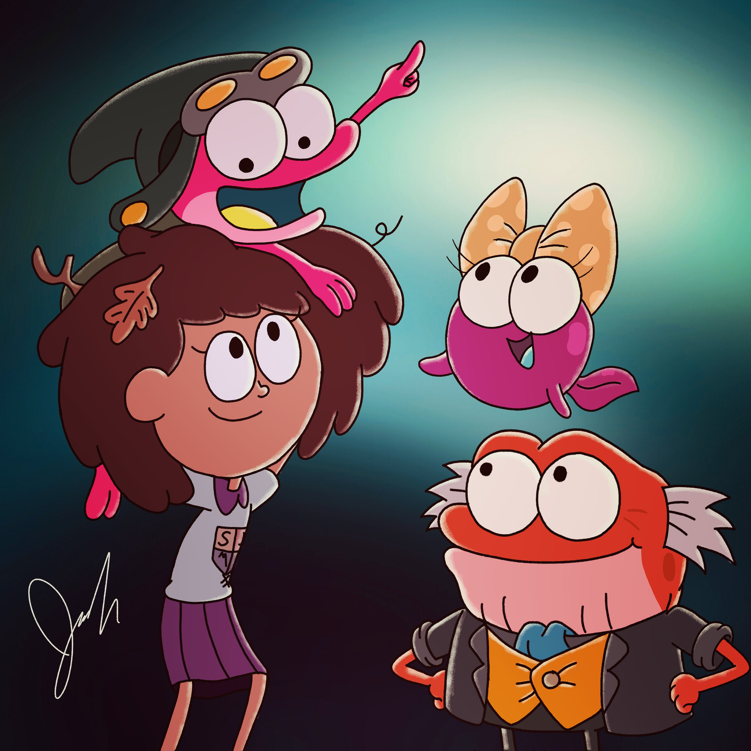 Amphibia Fanart by SketchWorksToo on DeviantArt