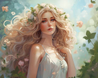 ADOPT Illustration Goddess of Spring