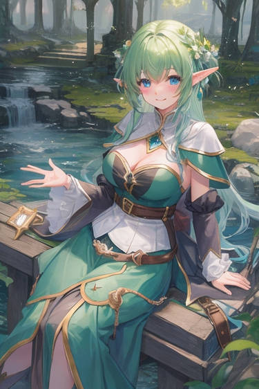 ADOPT Suggestive Elf Woman