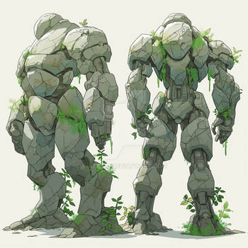 Earth Element Armor by popcrossfan on DeviantArt