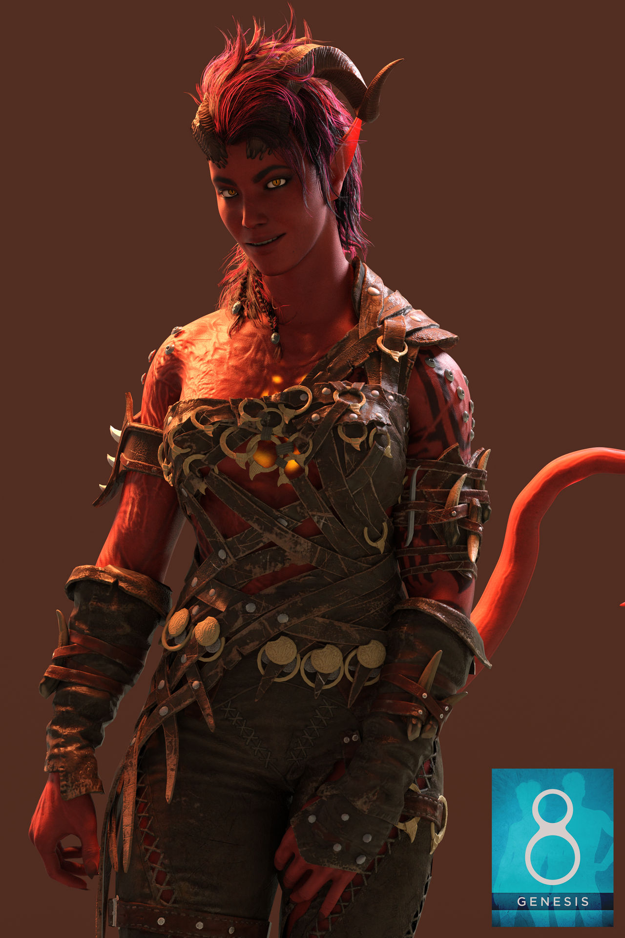 Deviantart Karlch BG3 Karlach for G8F Daz by zeppersDA on DeviantArt