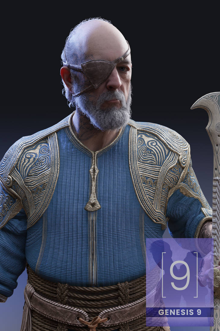 GOW: R Odin for G9 Daz Model by zeppersDA on DeviantArt