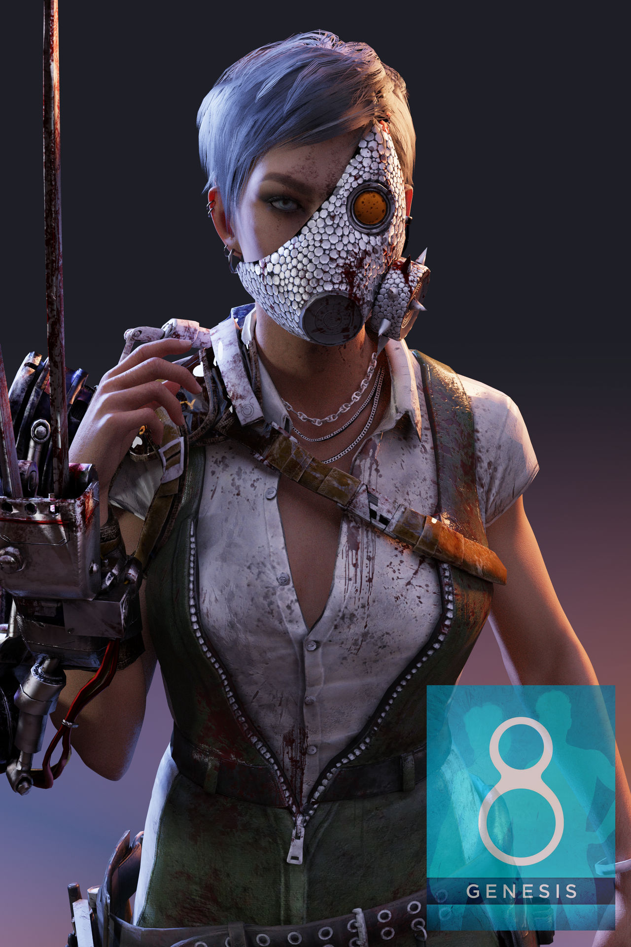 Dbd Models DBD Skull Merchant for G8F Daz Model by zeppersDA on DeviantArt