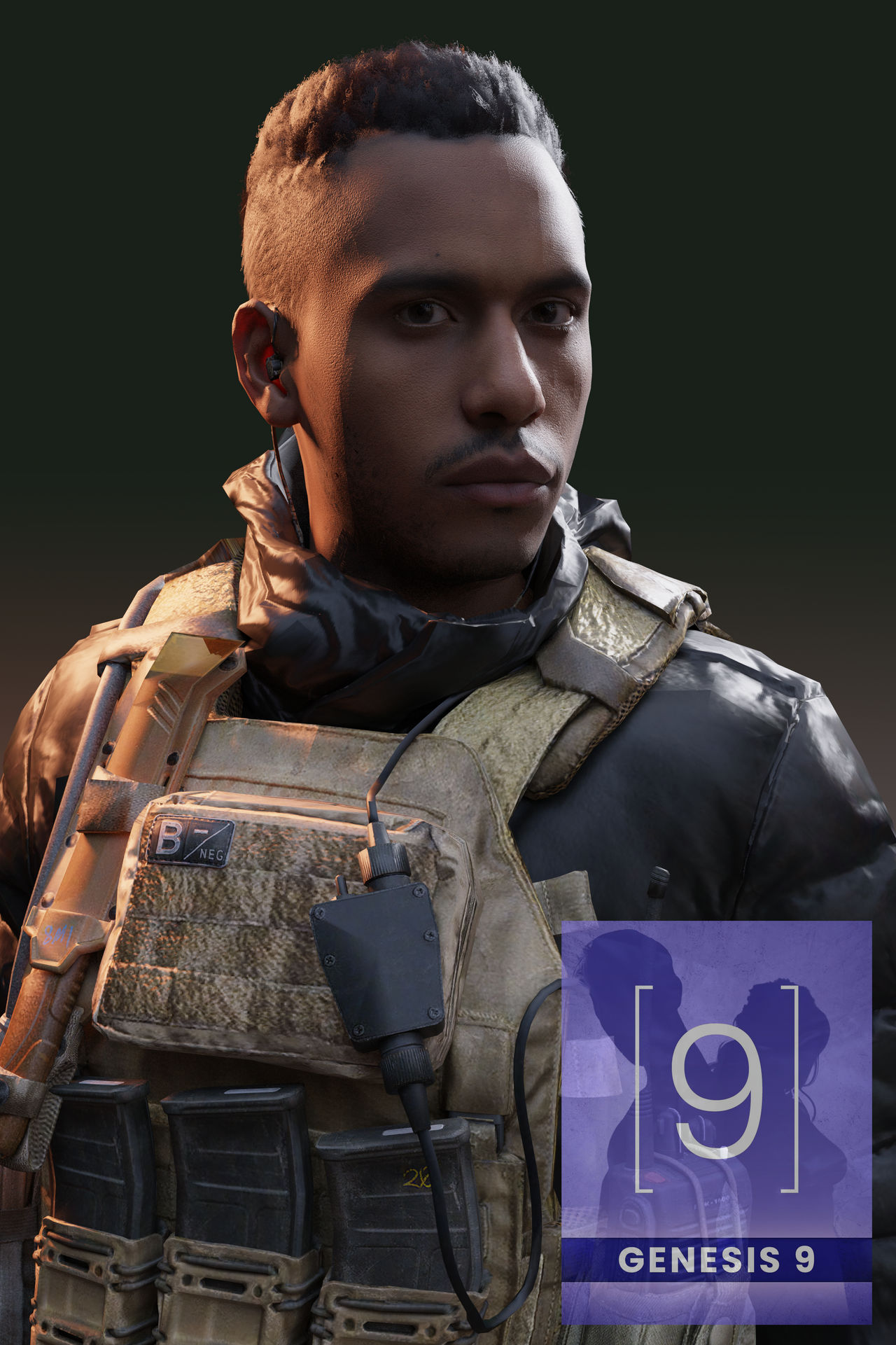 Daz Cod COD Kyle Garrick for G9 Daz Model by zeppersDA on DeviantArt