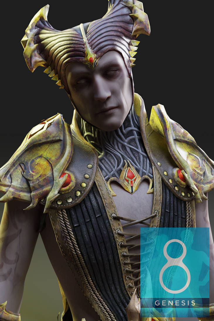 Mkx Rig Models MKX Shinnok for G8M Daz Model by zeppersDA on DeviantArt