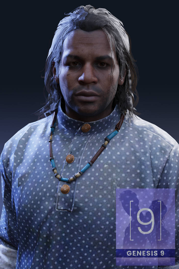 RDR2 Charles Smith for Genesis 9 by zeppersDA on DeviantArt